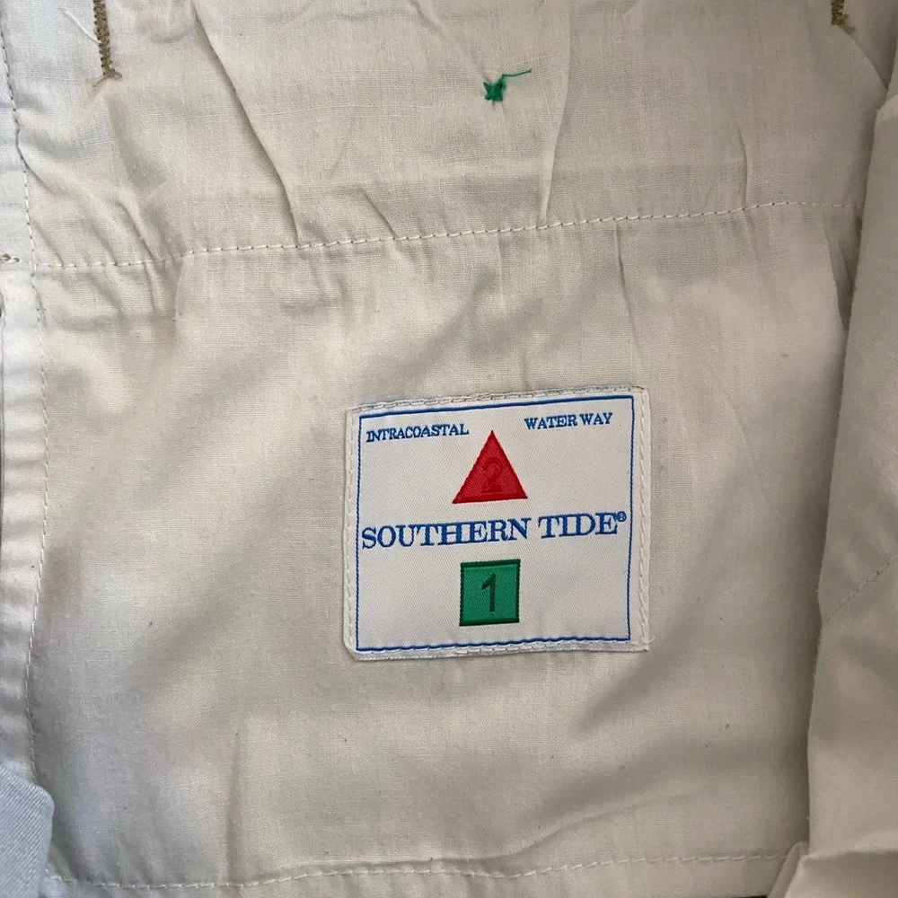 Southern Tide Men’s Classic Fit Intracoastal Tan Khakis Chinos 32 Inch Waist
